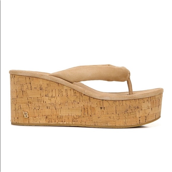 Veronica Beard Shoes - Veronica Beard suede cork wedge sandals NWT